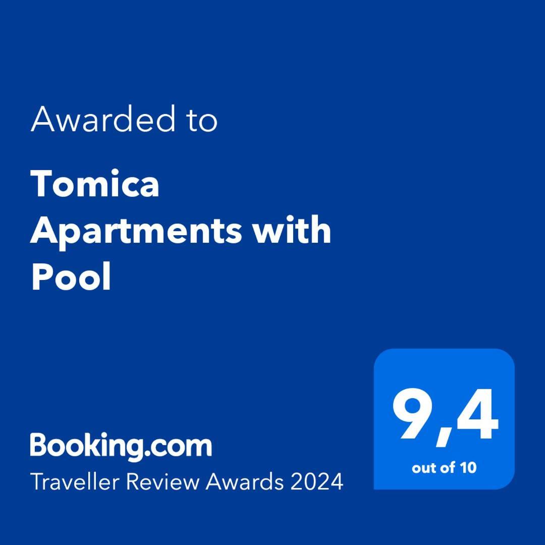 Tomica Apartments With Pool 比奥格勒·纳·莫鲁 外观 照片